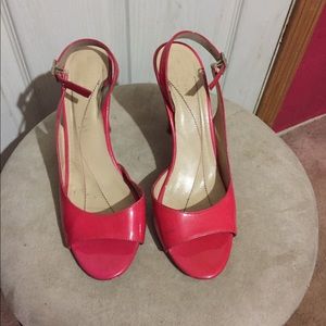 Kate Spade pink heels / sandals